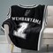 Sleep Squad San Antonio Spurs Victor Wembanyama 60” x 80” Raschel Plush Jersey Basketball Blanket